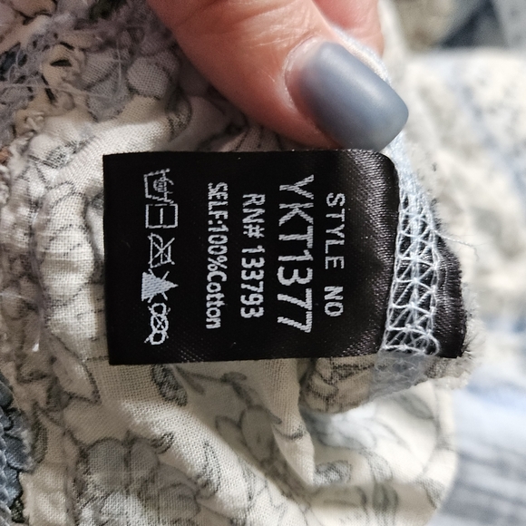 POL Floral Lace Kimono Size Large NWOTs - Picture 14 of 14